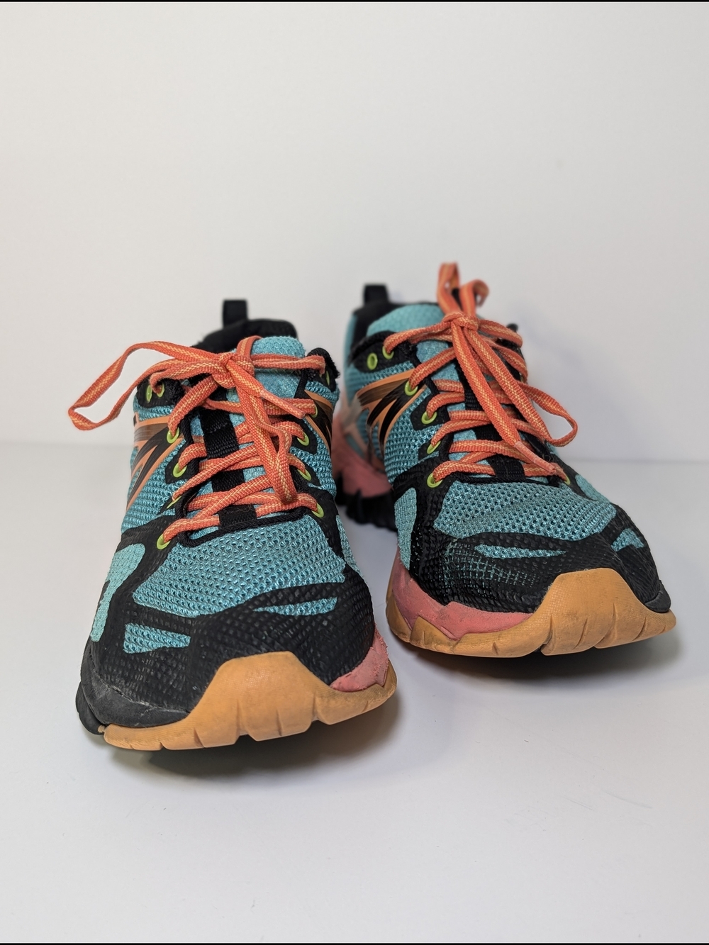 Merrell MQM Flex Women's Size 8.5 Hiking Trail Running Shoes Teal Fruit Punch - Picture 3 of 8